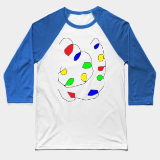 Christmas Lights Baseball T-Shirt